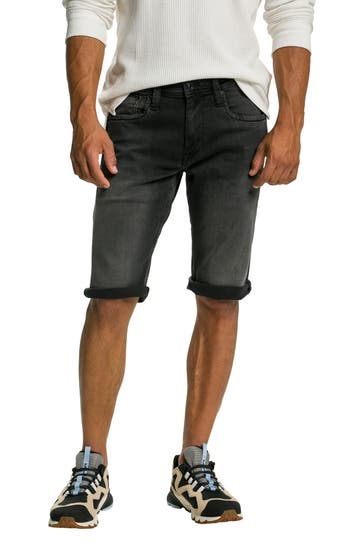 PEPE JEANS Jeansshorts 'M82_108' schwarz