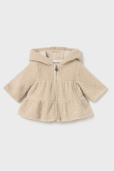 MAYORAL Teddy-Jacke beige