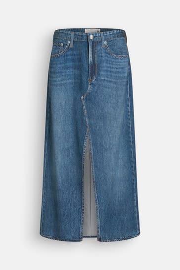RAG & BONE Jeansrock 'Clara' dunkelblau