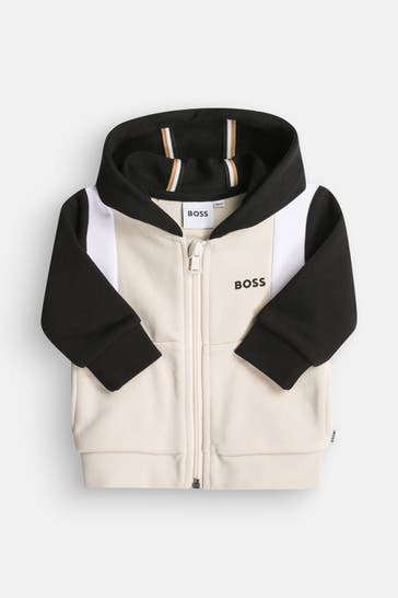 BOSS Sweatjacke mehrfarbig