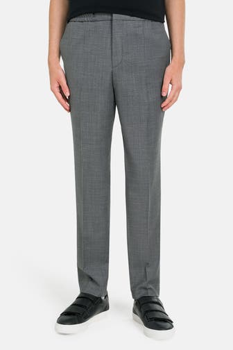 HUGO Schurwollmix-Hose 'Howard' gemustert