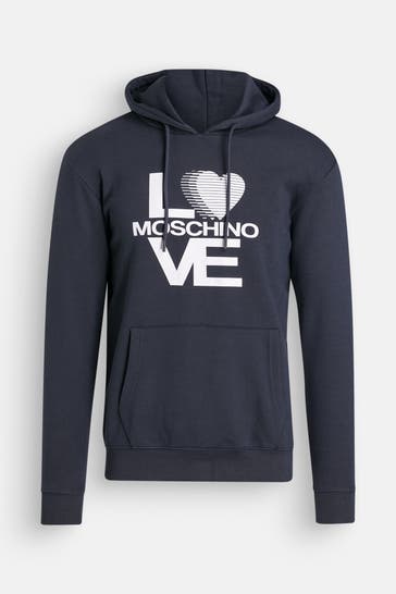 LOVE MOSCHINO Hoodie dunkelblau