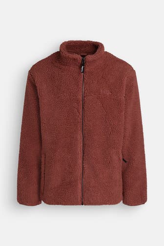 FILA Teddyfell-Jacke braun