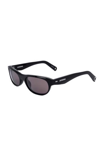 JACQUEMUS Sonnenbrille schwarz