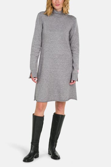 FRIEDA & FREDDIES NY Strickkleid grau