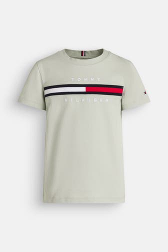 TOMMY HILFIGER T-Shirt lindgrün