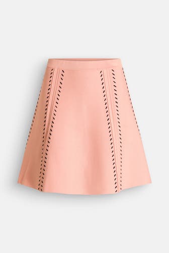 SANDRO Strickrock koralle