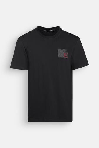 KARL LAGERFELD T-Shirt schwarz