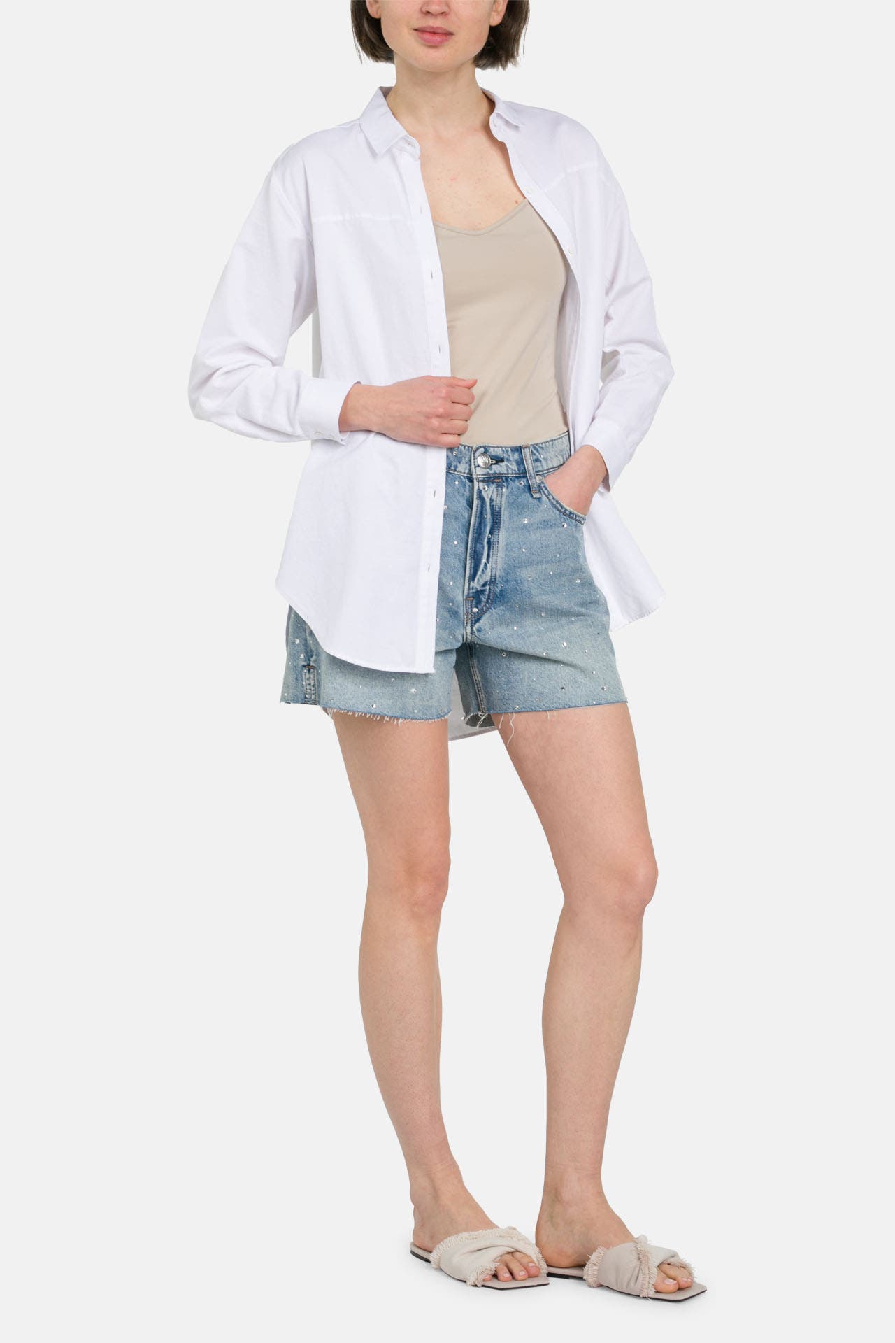 RAG & BONE Jeansshorts blau, Bild 1