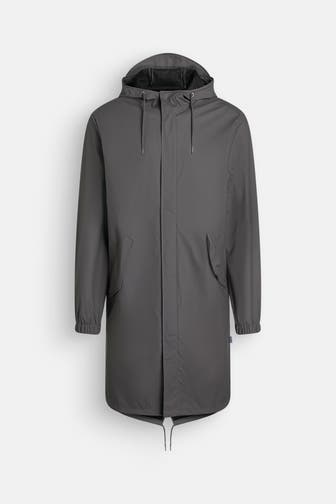 RAINS Regenmantel grau unisex