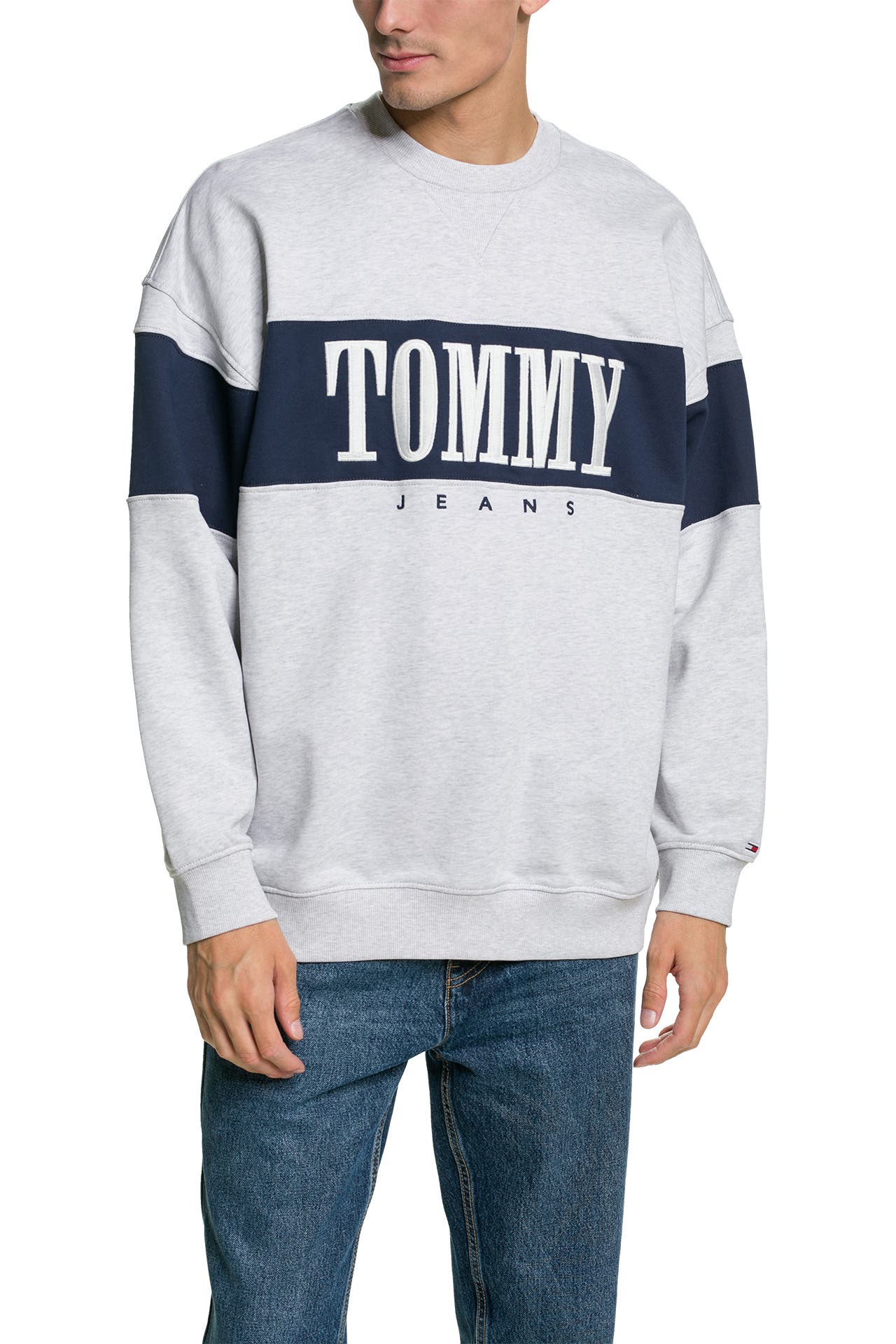 TOMMY JEANS Sweatshirt zweifarbig » günstig online kaufen | Outletcity