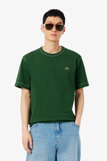 LACOSTE T-Shirt dunkelgrün