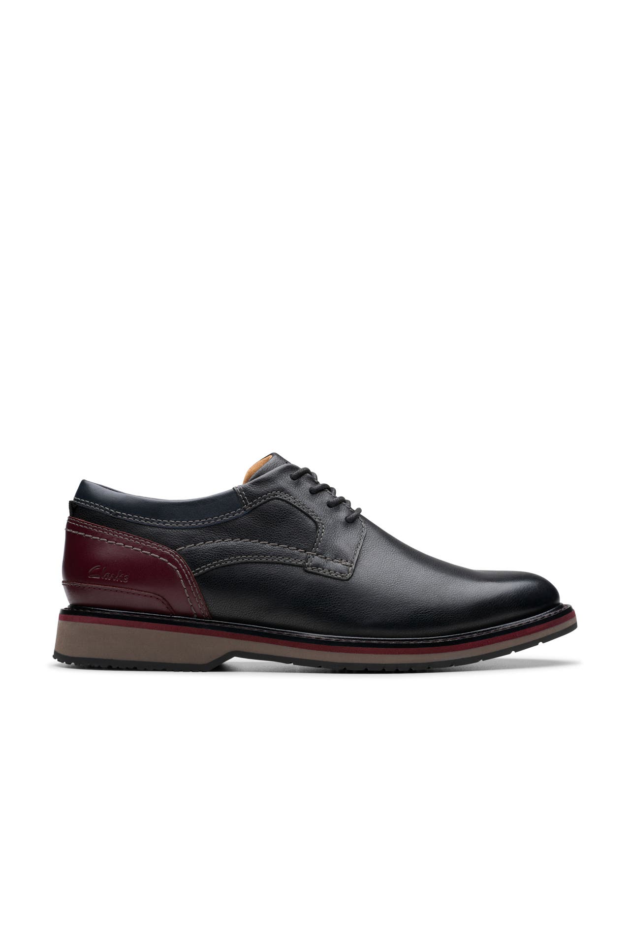 CLARKS Lederschnürer 'Monahan' Regular Fit, Bild 1