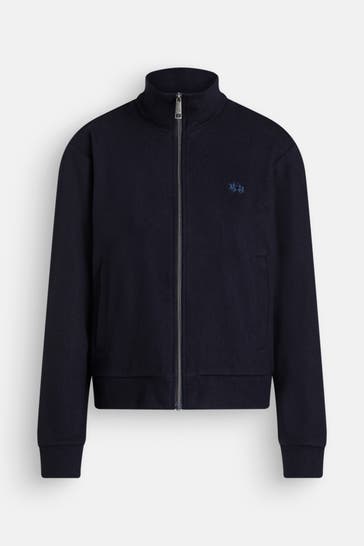 LA MARTINA Strickjacke 'Betty' schwarzblau