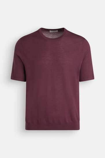 TIGER OF SWEDEN T-Shirt 'Connor' burgunder