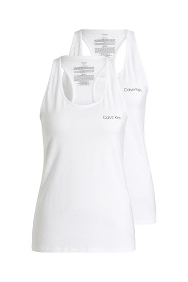 CK JEANS - 2er-Pack Tank-Tops weiß