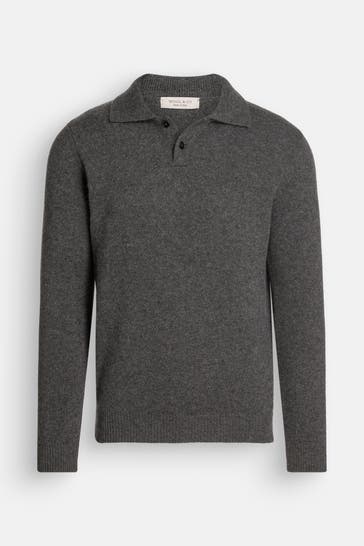 WOOL & CO Wollpullover grau