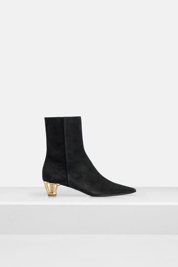 FERRAGAMO Stiefeletten 'Mirta' schwarz