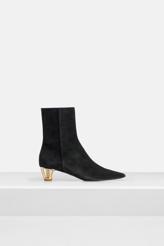 FERRAGAMO Stiefeletten 'Mirta' schwarz