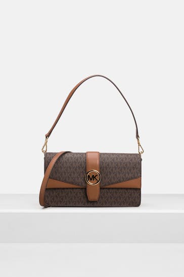 MICHAEL MICHAEL KORS Schultertasche braun gemustert