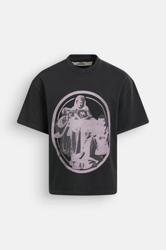 ROUGH. T-Shirt schwarz