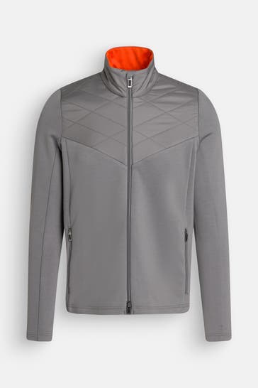 KJUS Fleecejacke 'Formula' grau