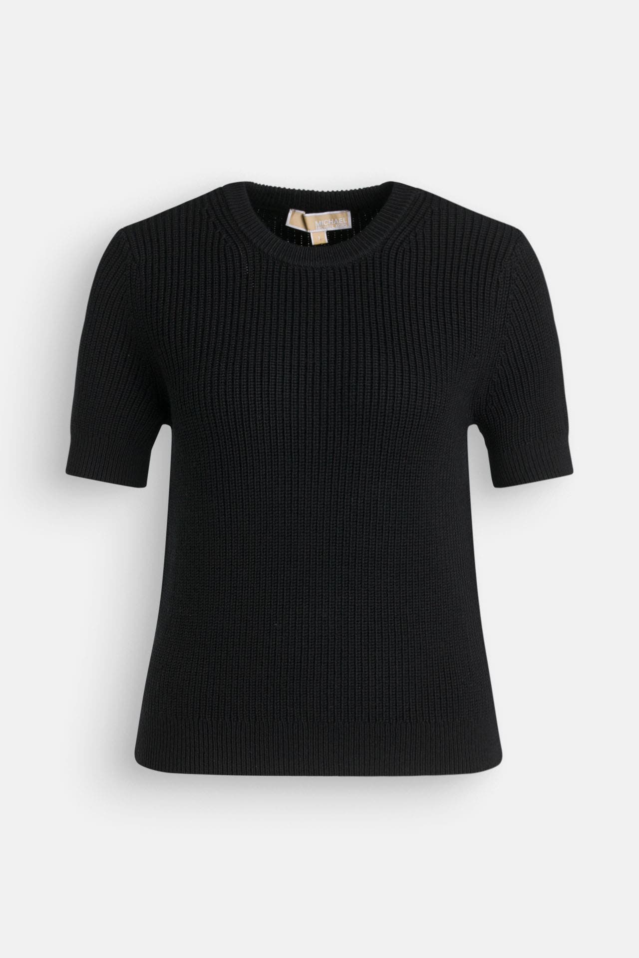 MICHAEL MICHAEL KORS Strickshirt 'Shaker' schwarz, Bild 1