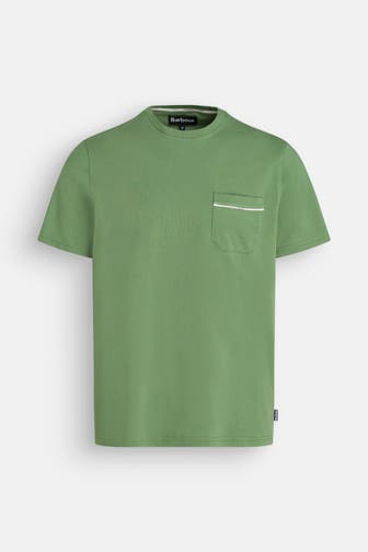 BARBOUR T-Shirt 'Woodchurch' grün