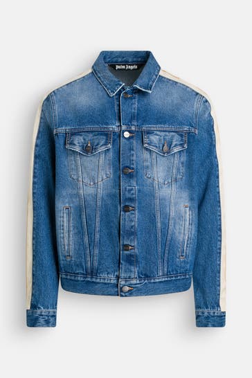 PALM ANGELS Jeansjacke blau
