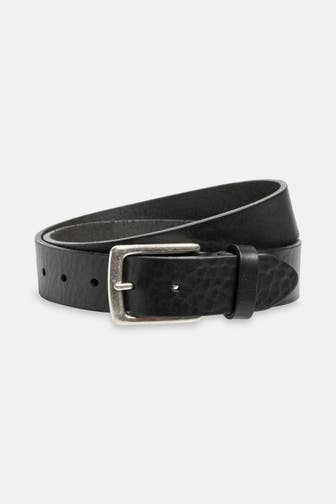 B.BELT Ledergürtel 'Ben' schwarz