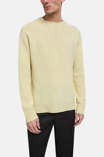 JIL SANDER Chasmeremix-Pullover hellgelb