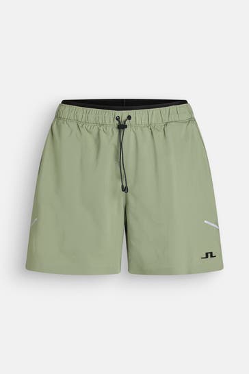 J.LINDEBERG SPORTSWEAR Golf-Shorts 'Novia' graugrün