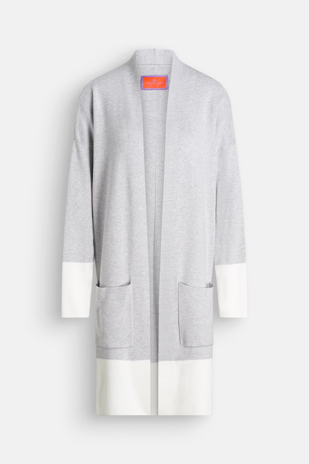 LIEBLINGSSTÜCK Strickjacke zweifarbig, Bild 1