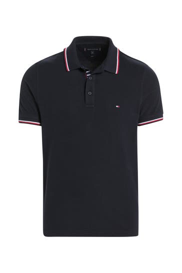 TOMMY HILFIGER Polo-Shirt schwarzblau
