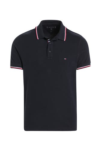 TOMMY HILFIGER Polo-Shirt schwarzblau