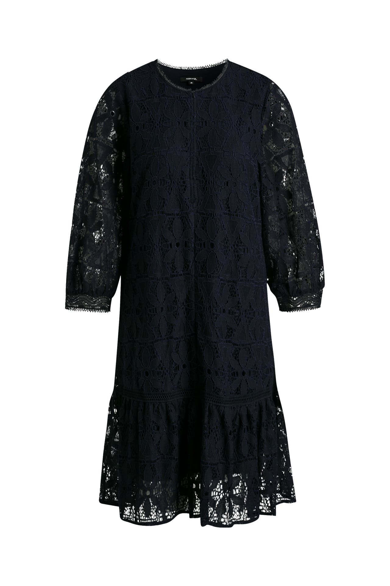 COMMA, Spitzenkleid dunkelblau, Bild 1