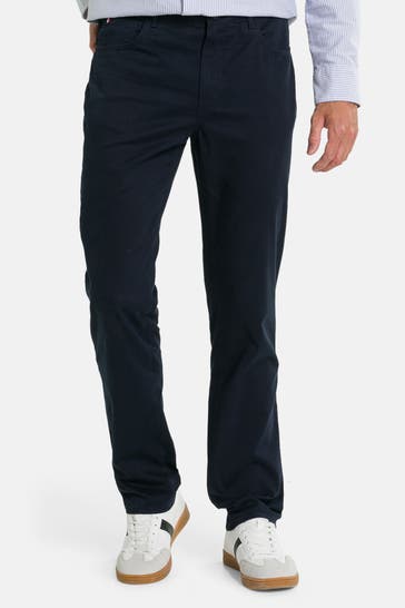TOMMY HILFIGER Stoffhose 'Denton' schwarzblau