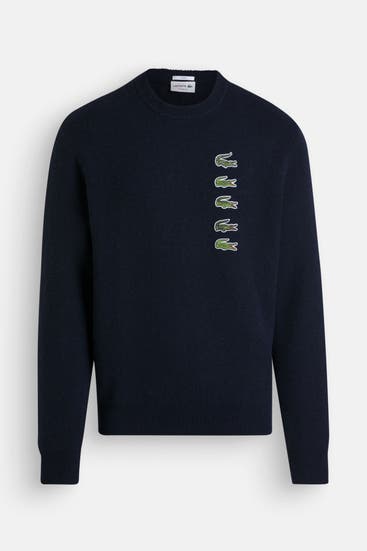 LACOSTE - Strickpullover nachtblau
