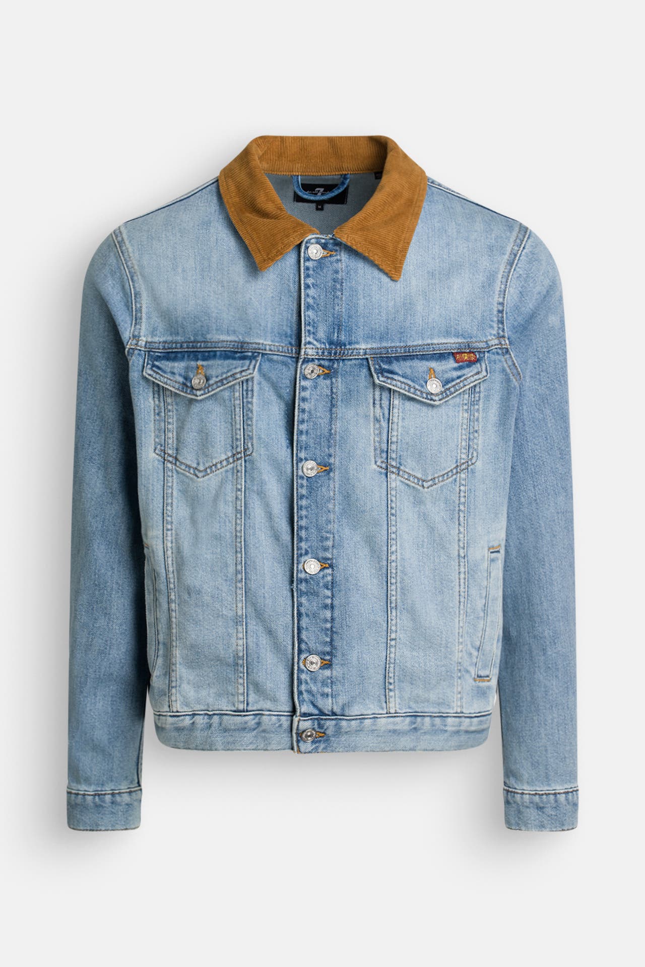 7 FOR ALL MANKIND Jeansjacke 'Perfect Jacket' blau, Bild 1