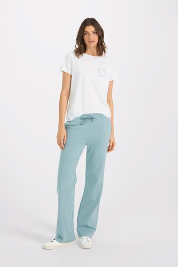 JUVIA Loungehose meergrün