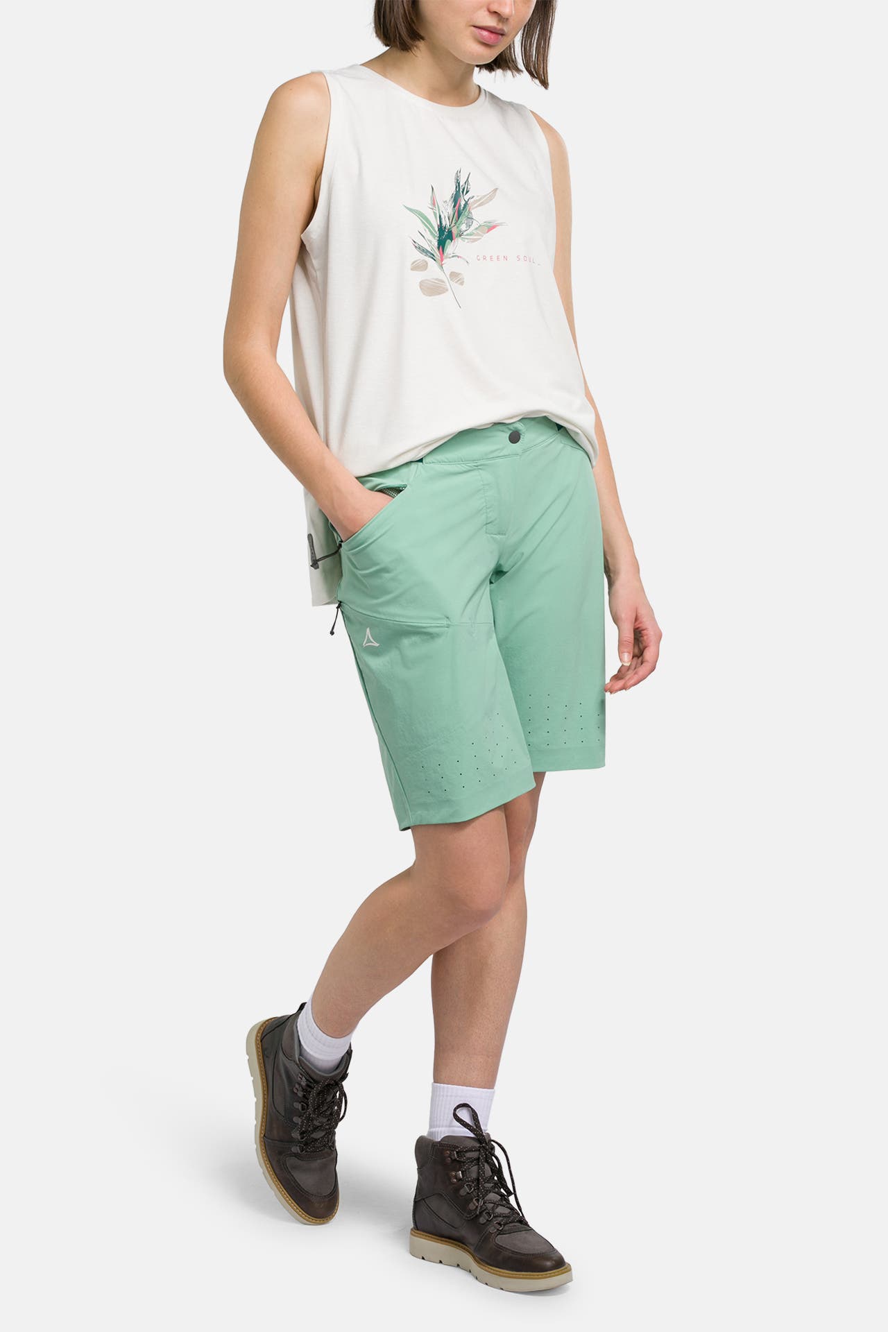 SCHÖFFEL Funktions-Shorts 'Mellow' mint, Bild 1