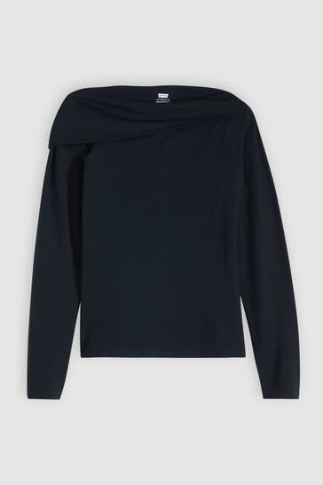 LEVI'S® Longsleeve 'Clara' schwarzblau