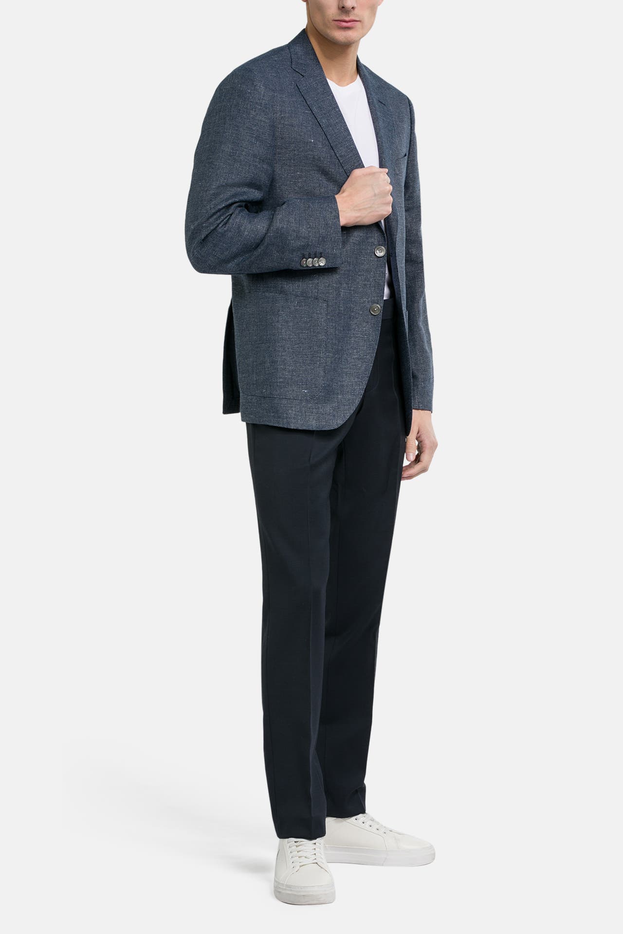 BOSS Wollmix-Sakko 'Janson' navy, Bild 1