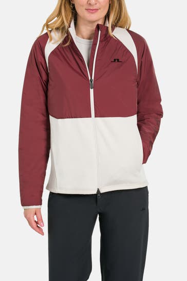 J.LINDEBERG SPORTSWEAR Fleecejacke 'Shona Hybrid' zweifarbig