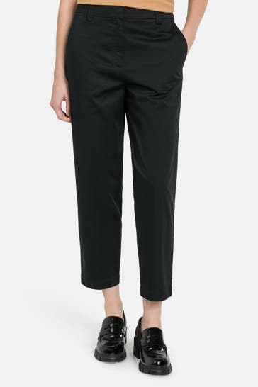 MARC O'POLO Stoffhose schwarz