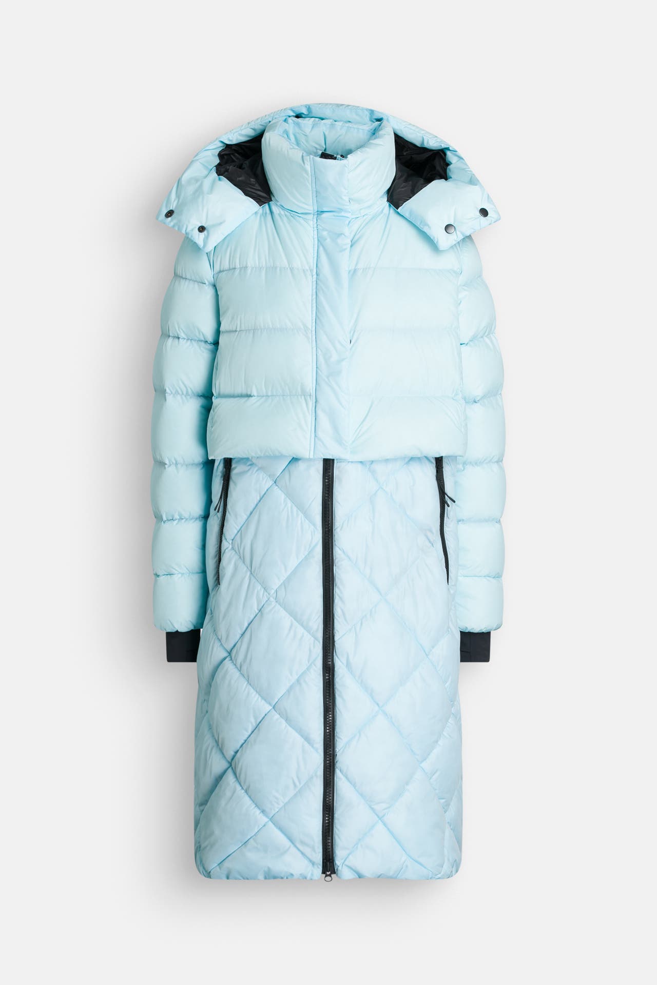 BOGNER FIRE + ICE Daunenmantel 'Alba' aqua, Bild 1