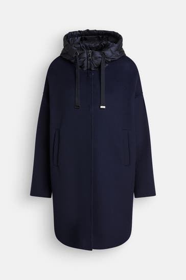 MABRUN 2-in-1 Daunen-Mantel 'Ersilia' nachtblau