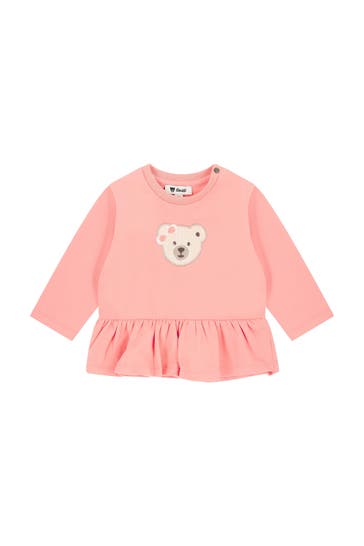 STEIFF Sweatshirt dunkelrosa