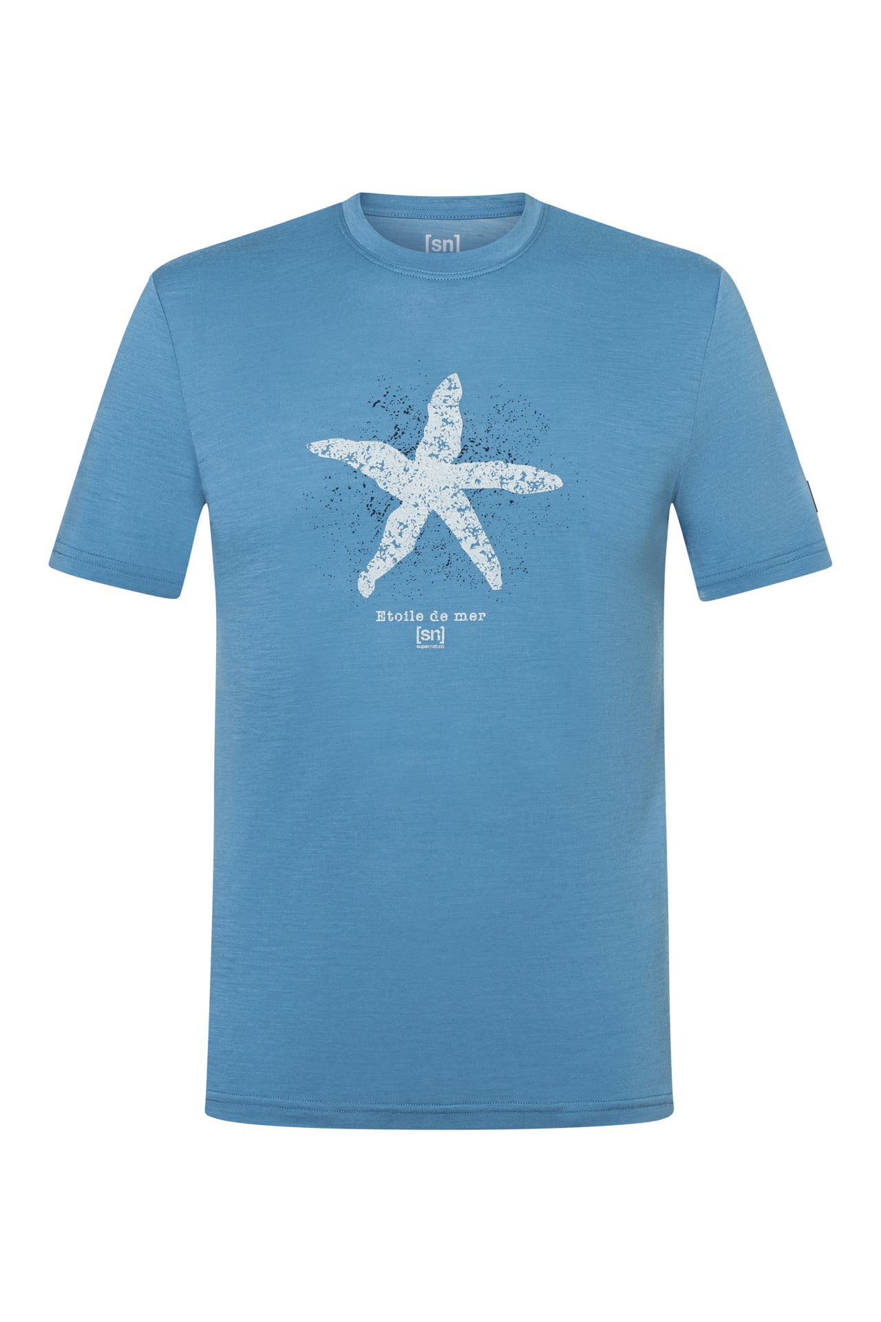 SUPER.NATURAL T-Shirt 'Sea Star' azurblau, Bild 1