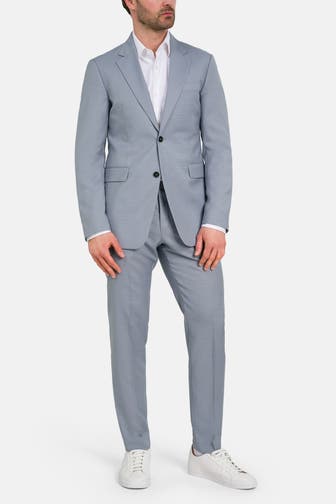 TIGER OF SWEDEN Wollanzug 'Justin' taubenblau